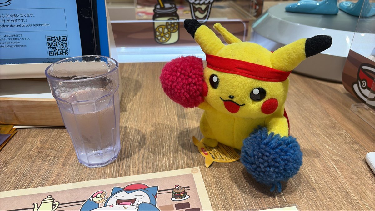 Qg8kT2's tweet photo. ポケモンカフェin心斎橋✌️ https://t.co/paGhpKaiaz