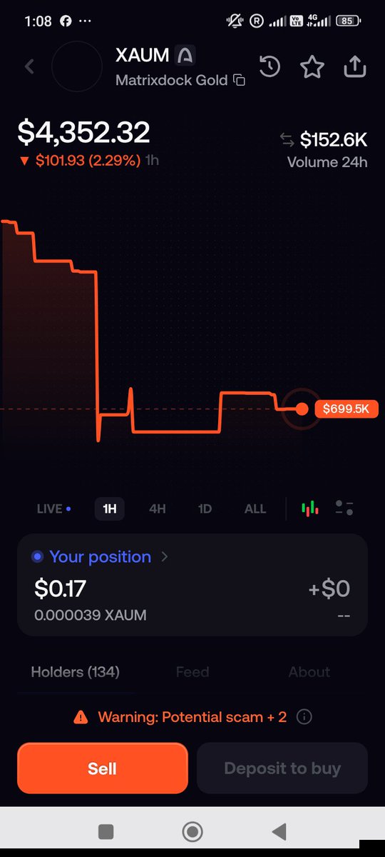ArcShrimp's tweet photo. @Befbunny Why @fomo shows $Xaum as scam @GoldenGoose_ARC https://t.co/0eArJyKj1J