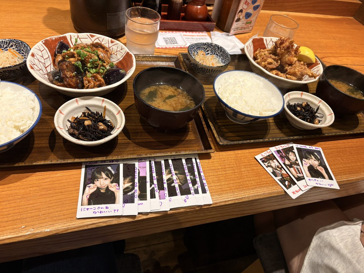 aichanfp's tweet photo. クレアート後行きつけの定食屋さん🥩 https://t.co/5DUTQToNyZ