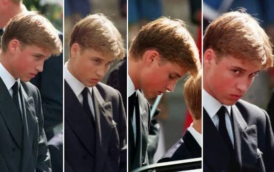 itsalawyerslife's tweet photo. 1. Prince William the night before Princess Diana‘s funeral 
2. +3. On the day itself 

This is the boy Charles Spencer spoke to and observed, and has  described, in his book, as being of ‘secondary concern for him due to his composure’

3. Extract from an interview in 2017 https://t.co/3EG4L8OpM8