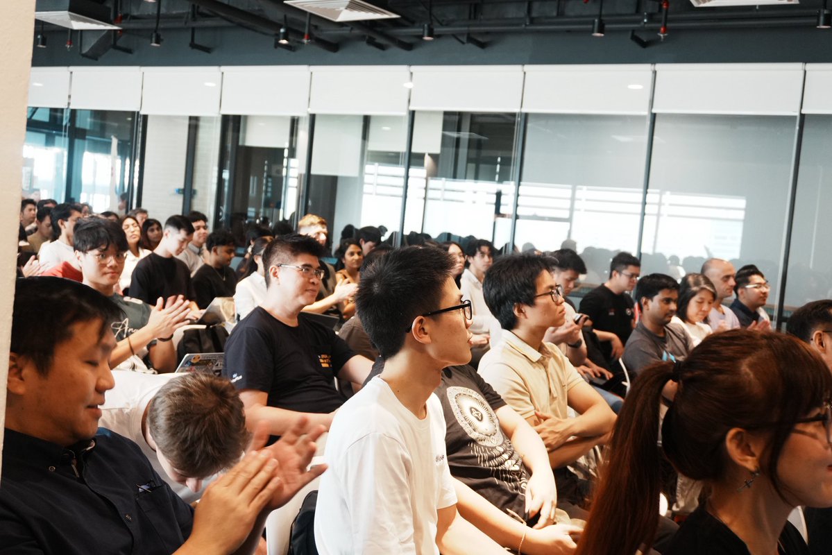mohtashamdotdev's tweet photo. take from Kuala Lumpur @bot meetup:

Grok Bot isn’t just for engineers.

SpaceXAI meetup last night: 400+ signed up, 200 in the room, ~100 built, ~20 demoed. Biggest Grok Bot event so far. First after Cursor got acquired.

Non-technical people ran the use cases.
That wasn’t a side note. That was the night.