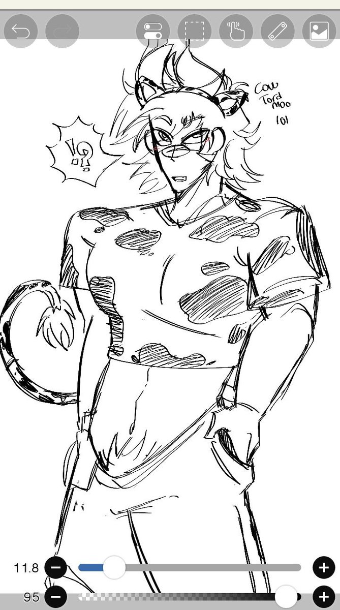 Mellilurve's tweet photo. "I was bored"— says from me #tord #eddsworldfanart #eddsworldtord #cow #lmao #drawing https://t.co/0j0nlL1YQ8