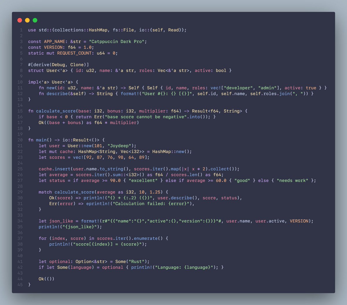 JoydeepNath007's tweet photo. Love Catppuccin’s soothing pastels but miss One Dark Pro’s crystal-clear syntax? 🎨

Meet Catppuccin Pro! A refined VS Code theme that blends the best of both worlds:

https://t.co/AR29b9yl1S

#VSCode #WebDev #CodingCommunity #100DaysOfCode https://t.co/kCi1c8YxWd