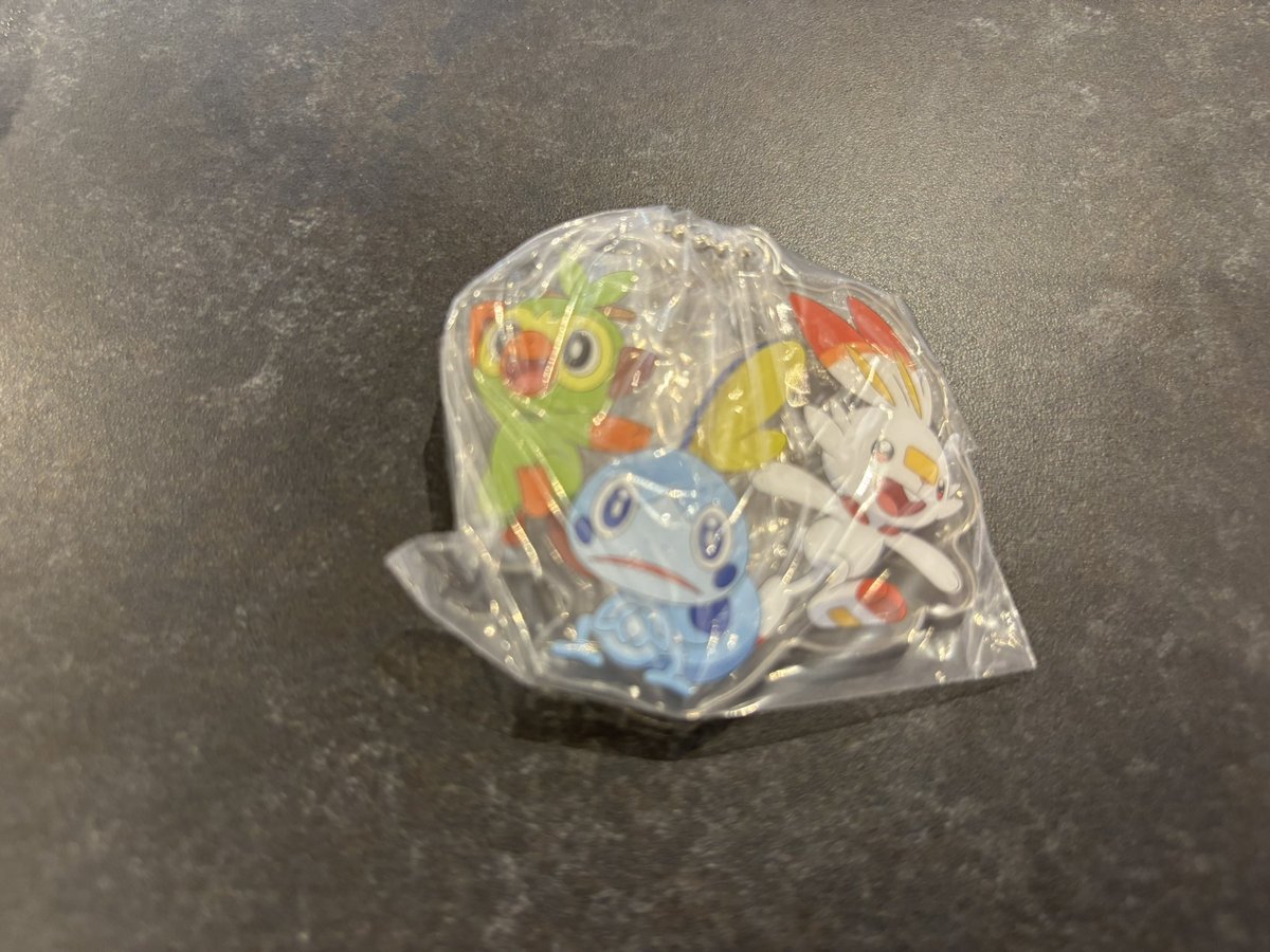 torihiki__LD's tweet photo. ポケモン 交換
旅立ちの3匹アクリルスイング

【譲】
ガラル
サルノリ＆ヒバニー＆メッソン

【求】
ホウエン
アチャモ ミズゴロウ キモリ
カントー
ヒトカゲ ゼニガメ フシギダネ

ホウエン最優先で郵送希望です。 https://t.co/WeSgWZBVKL
