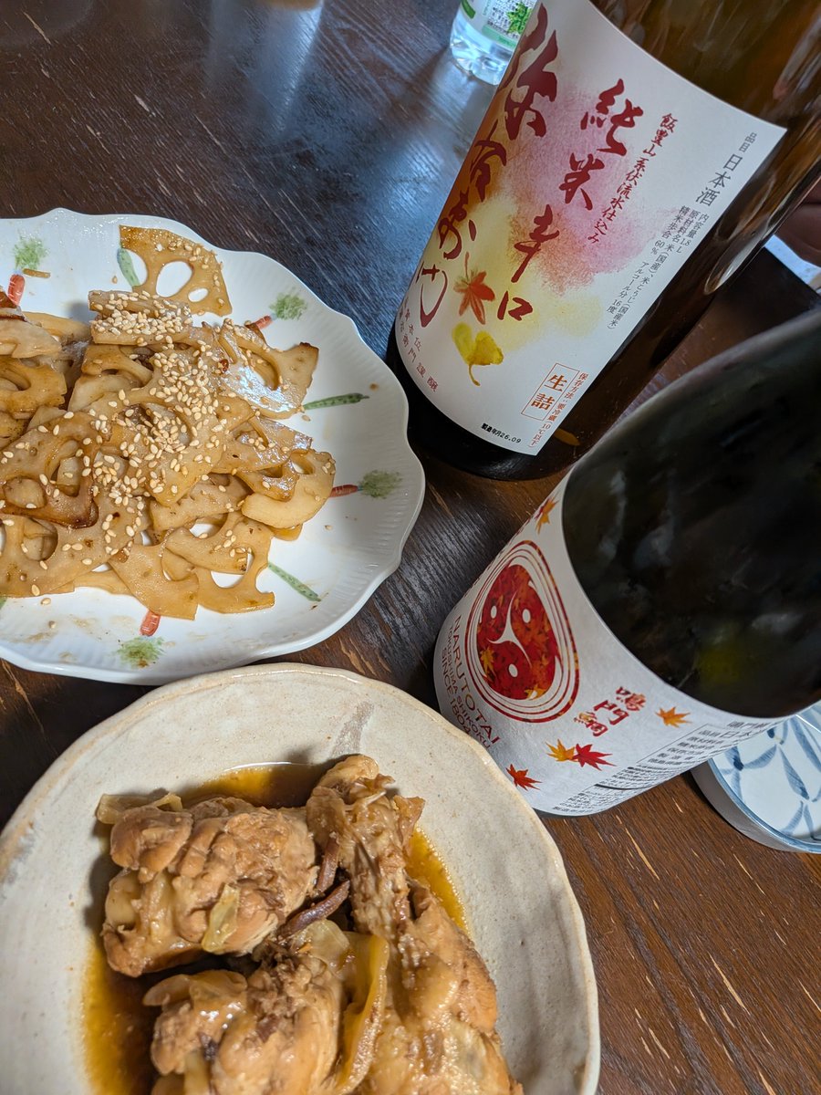 TackyinSunday's tweet photo. 日本酒飲み比べます！ https://t.co/KE9TCyv9C0