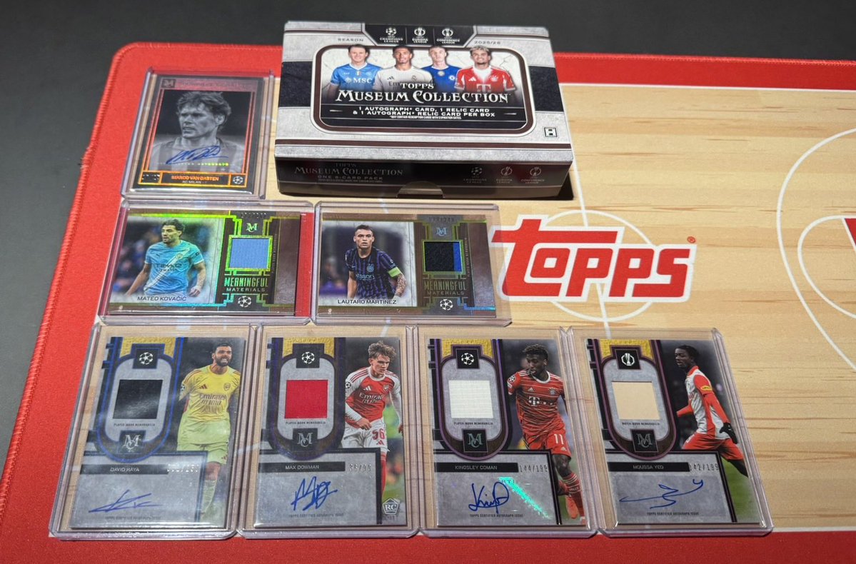 massl_power's tweet photo. 拡散希望

topps サッカー　カードのトレード募集してます。
ベリンガム集めてるのでトレード願いたいです。金銭とのトレードも一応可なのでDM、リプライじゃんじゃんしてください！
トレードとかする気ない方も見かけたら仲間の方たちに共有してもらえるとうれしいです！
#topps #museumcollection https://t.co/iyupaR3dVW