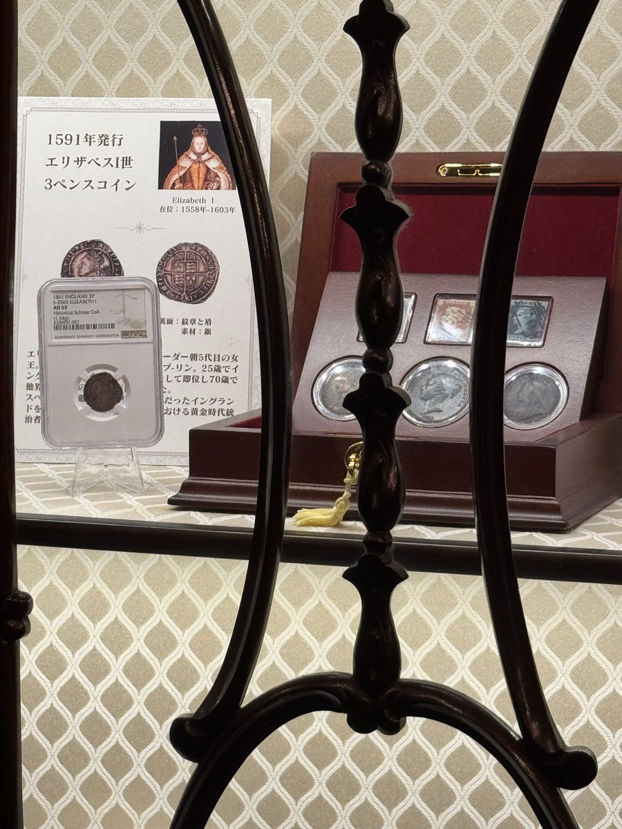 J_Coin_C's tweet photo. 鎌倉英国アンティーク博物館
にも行きました。イギリスのいろんなコインもありました。 https://t.co/3TSMcKtsSU