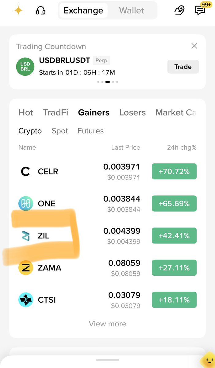 Cryptobullmaker's tweet photo. $Zil ruling #Binance top 3 gainers 

50% in few hours 

Bull giving the best trades possible On Binance  

Only high conviction 

Will post next after 200likes ❤️ https://t.co/b5iNGCz9DV