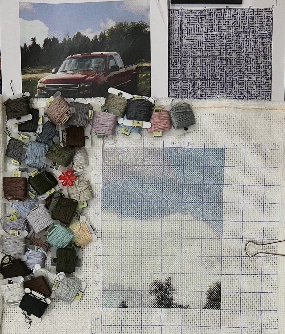 ahadl3's tweet photo. Finish Pattern – Page 1🪡🤍
#crossstitch #تطريز_يدوي https://t.co/np9zUC4FXh