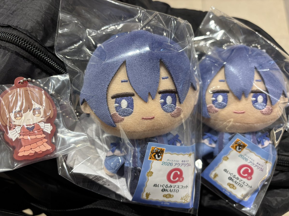 chocomint_21456's tweet photo. （C賞ほしいな…とりあえず3個引いてみようか）
（C賞2個出た）
マジかよ「わい」 https://t.co/O2Htves6eP
