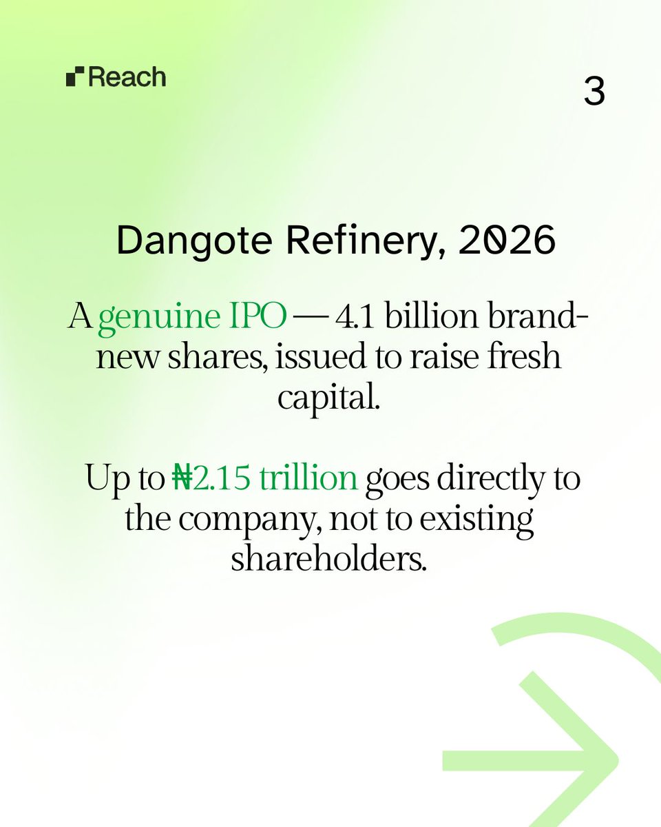 reach_trade's tweet photo. The NGX has seen a landmark listing before — but MTN Nigeria's 2019 debut and the Dangote Refinery IPO aren't actually the same kind of event. https://t.co/TgWu8eKPay