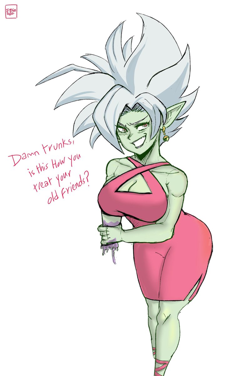 ettso's tweet photo. @usa______poi i did a funny sketch in the past about zamasu 😂 https://t.co/G7fZ9gGkYb
