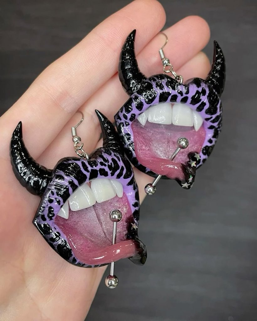 evergreenhues's tweet photo. Cute Polymer clay earrings https://t.co/tMfDteslwS