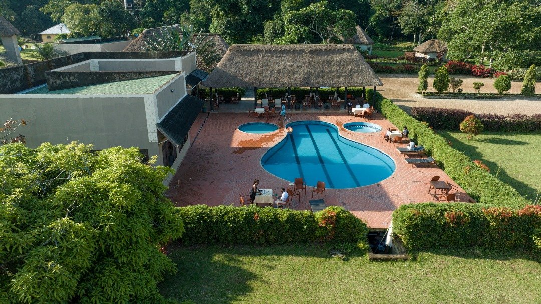 victoriaforest4's tweet photo. Peaceful Sunday morning by the poolside ⛱️
#VictoriaForestResort #Poolside #Sunday #SseseIslands #Uganda https://t.co/kYODIu7QJN
