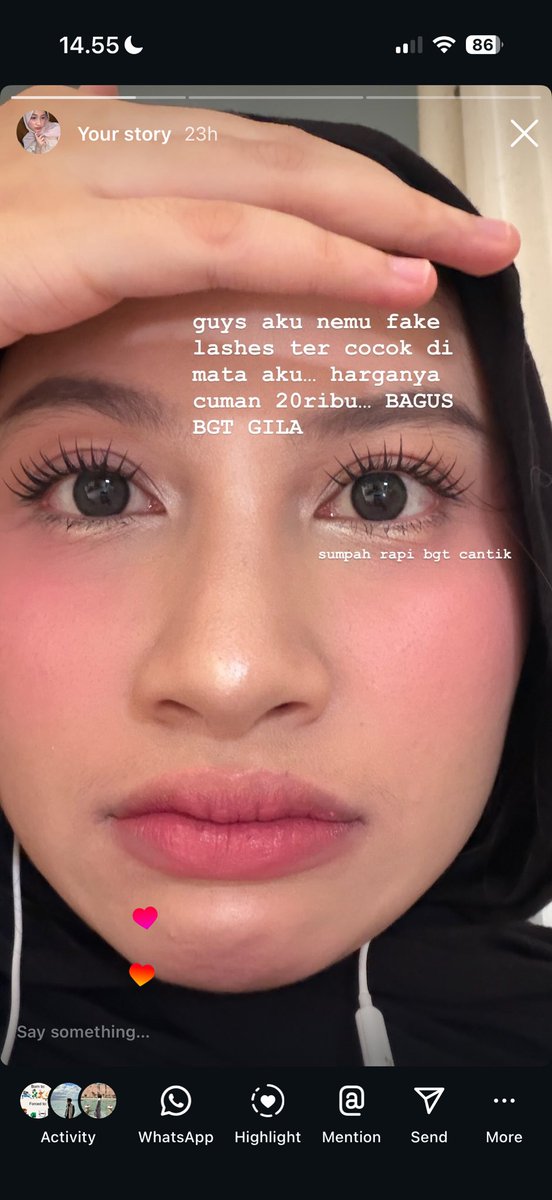 blissfulfancy's tweet photo. sampe masuk ke scnd acc ig gw artinya apa? BAGUS BGT👏🏻👏🏻👏🏻 keprok atuh https://t.co/CAWMywIqk9