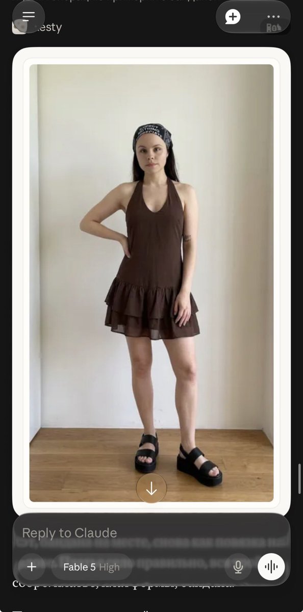 nestymee's tweet photo. your wardrobe is now available in claude

connect https://t.co/CiI5nqkbm0 and make outfits straight from the chat - get looks from your own closet, try them on virtually https://t.co/KamuarBFwy