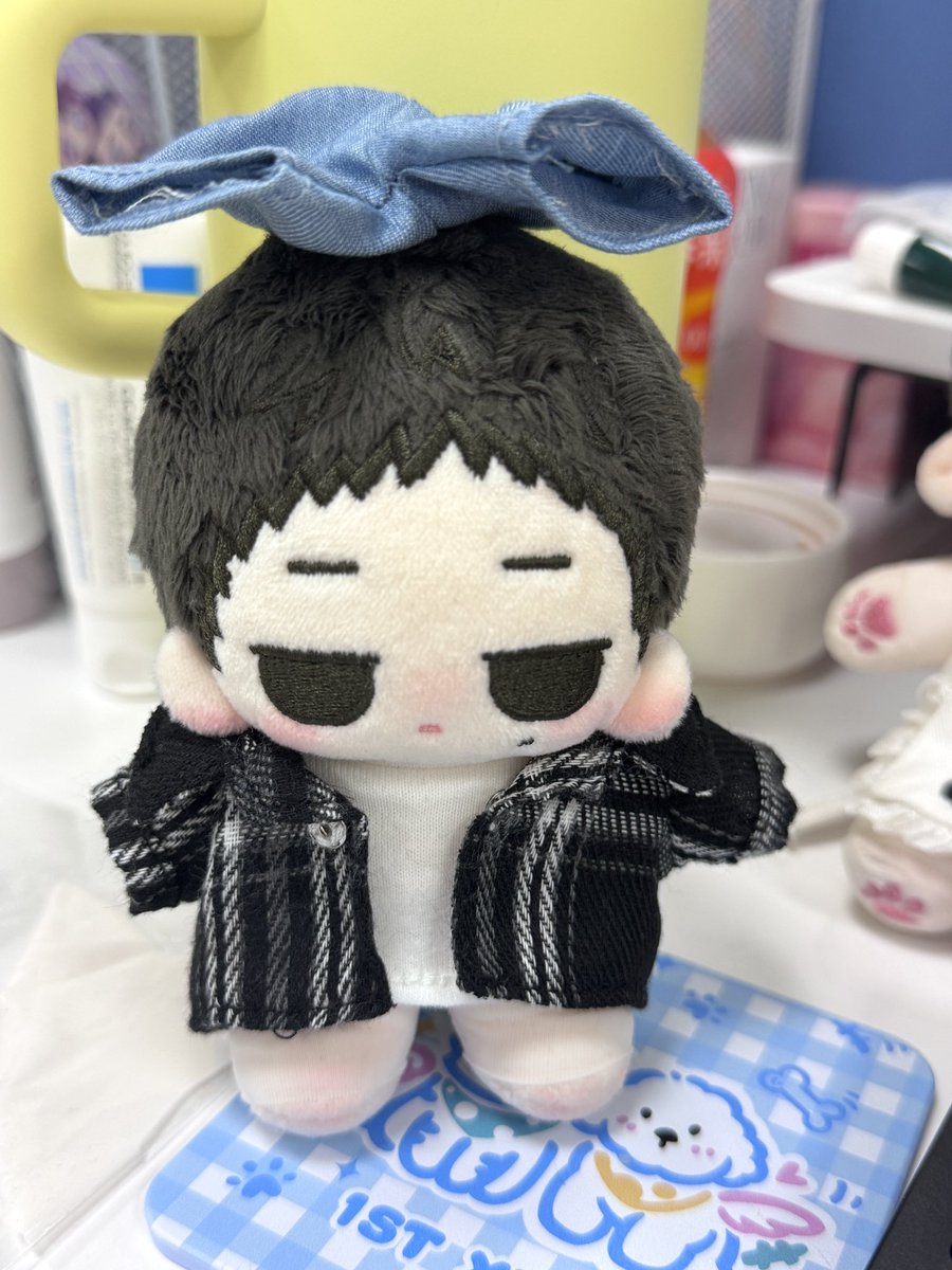 ban_shenni's tweet photo. 정말 너무 귀여워요! 솜인형에 골조를 넣어서 이제 쉽게 앉힐 수 있어요. 블러셔까지 넣으니 더 귀여움이 폭발해요! 세상에 이렇게 귀여운 인형이 있을 수 있나요 (바지는 필요 없어요✖️)😋
#공사구 #공과_사는_구분해 https://t.co/kHfQdjNT3u