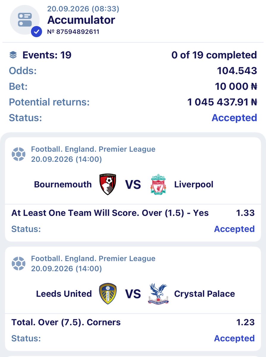 FreshBossTips's tweet photo. 100, 20 &amp; 5 odds tossing on Paripesa 

Codes ⏩️ 1CXVE // EABXE // E87XE

Don’t have an account? 

Register ⏩️ https://t.co/gFHd163tZK 

App download 🔗 https://t.co/jCa7ncWd2h 

Use promo code ⏩️ FRESHBOSS 

BET RESPONSIBLY 🔞 https://t.co/jV3XRCzQyg