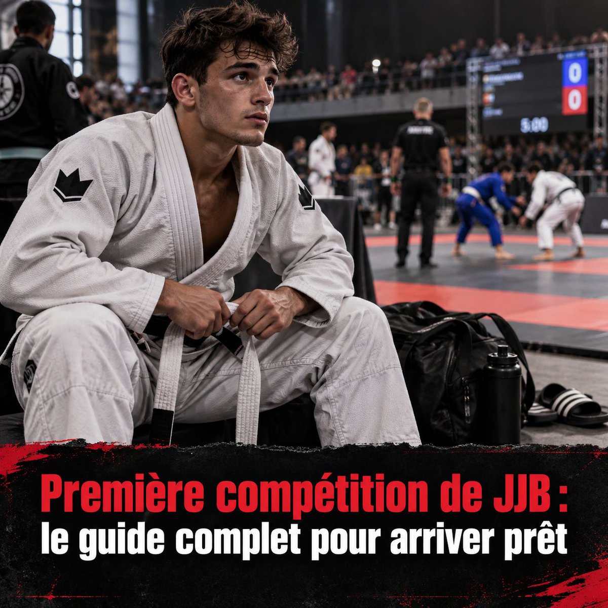 ginogibjj's tweet photo. Première compétition de JJB ? Le plus important n’est pas d’apprendre 15 nouvelles techniques la semaine avant. Ce qui fait vraiment la différence, c’est d’éviter les mauvaises surprises le jour J. https://t.co/XN5xYypMWu