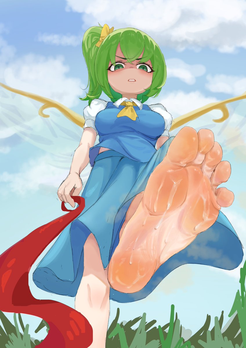 DebugMine's tweet photo. Daiyousei
Another color practice, clearly I ain't good with cloth coloring, need more practice... https://t.co/wMKDNva6p8