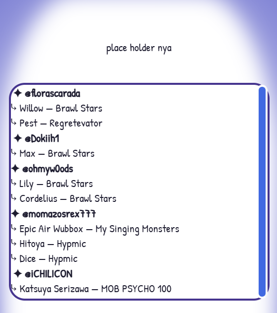 KazeBv's tweet photo. Holi debido a que me cambie de cuenta + estoy por fin haciendo los apartados de mis f/o y fidelist, aviso que voy a rehacer la fidelist!! Toditos dropeandos menos los que salen en la imagen. APROVECHEN HOLA https://t.co/SLNRvJnj53