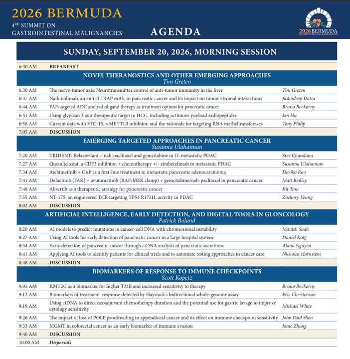 DAVAOnc's tweet photo. Final morning at Bermuda GI 2026! 🌴☀️
The final day brings another lineup of expert perspectives, key insights, and engaging discussions across GI oncology.
#DAVAGI #BermudaGI2026 #GIOncology
Join us virtually:
https://t.co/vktPpzHxOQ https://t.co/xn56Aq0rdd
