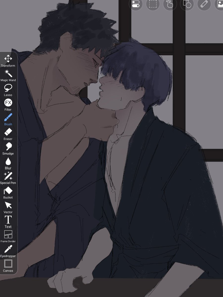 unrek_'s tweet photo. Wip that im never gonna finish bc im chud #hoshikaf https://t.co/5SDavJrCyy