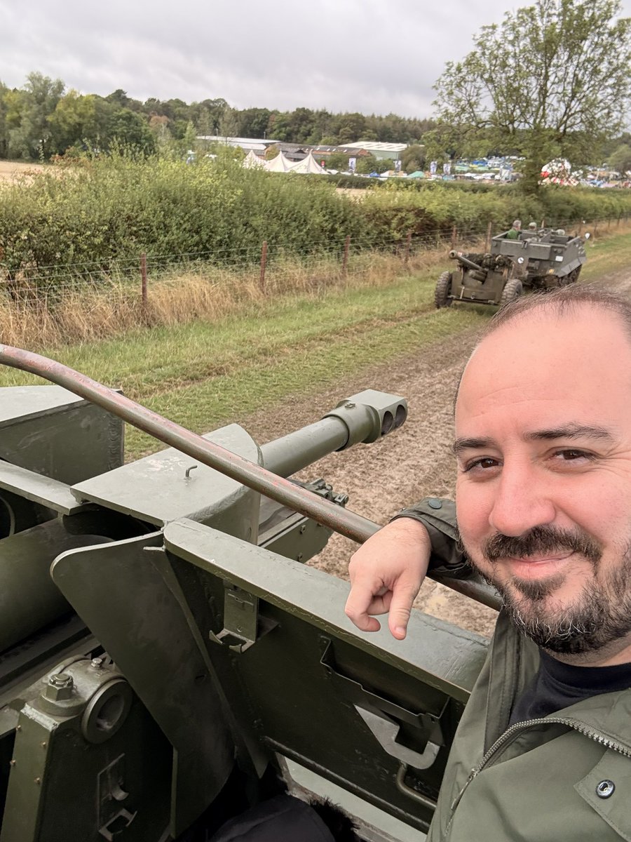 HistoryBowsh's tweet photo. It’s taken me a while to completely settle after a wonderful if emotionally draining weekend at WHWFest. Thank you to everyone who said such kind words and helped me have such a brilliant time, saw lots of talks, @Npteggchaser @forgottenwarpod t shirt, signed some books, had rides in a Windsor carrier and a Sexton, and signed Ryan’s (from the 303 LHG) ‘hinomaru’ where he is getting historians etc to sign it in homage to the one at the Border regt’s section at the Cumbrian Museum of military life. Thank you to all of the @WeHaveWaysPod IC, @RedFiveModels @LordHardThrashe @almurray @James1940 @tonypastor70 @PaulHic80466580 and everyone else I spent time with. Looking forward to next year where it hopefully won’t be as bittersweet.