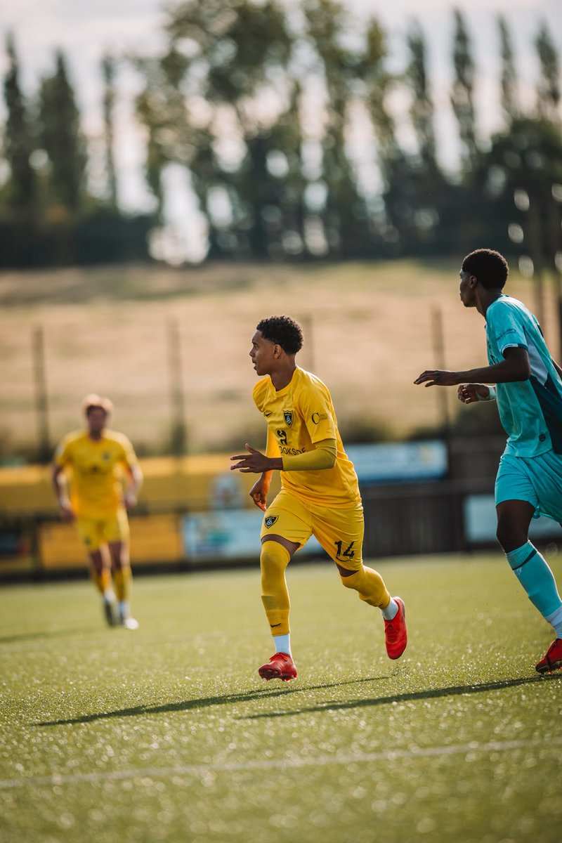 HarbTownFC's tweet photo. Burgess is back. 🙌

After 329 days on the sidelines, it was brilliant to see @BurgessJutorre back on the pitch yesterday.

The result of countless hours of hard work behind the scenes, and that work continues.

Keep pushing, Torre. 🐝