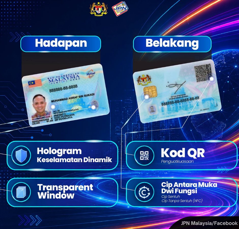 NewsBFM's tweet photo. First-time users of the redesigned MyKad are currently unable to complete MyDigital ID’s online registration, as the system has yet to recognise the new card.

The card has also been rejected by Touch ‘n Go eWallet, Ryt Bank, AEON Bank and GXBank, highlighting wider compatibility issues, SoyaCincau reports.

https://t.co/jpiqLoWeKr

🧵1