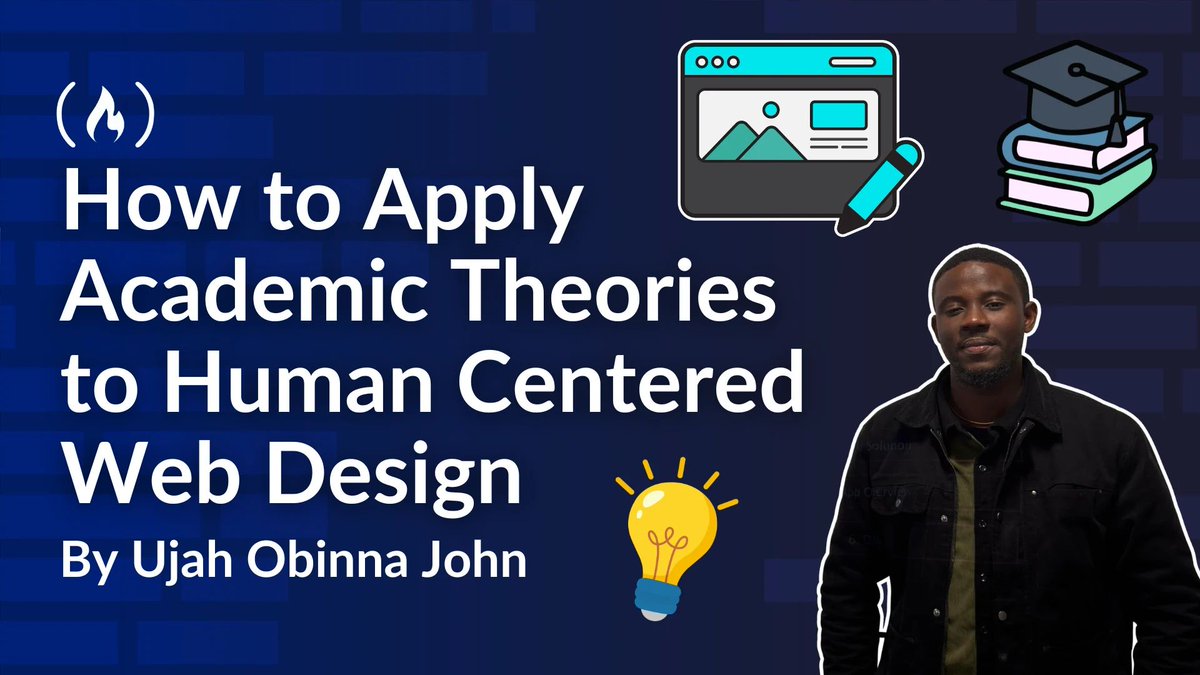 freeCodeCamp's tweet photo. Good web design really starts with understanding how people think and behave.

In this handbook, Ujah applies academic theories like cognitive load, Gestalt principles, and mental models to real web design decisions.

You’ll learn how psychology and UX research can help you shape more intuitive interfaces.

https://t.co/gHXOnB9p1O