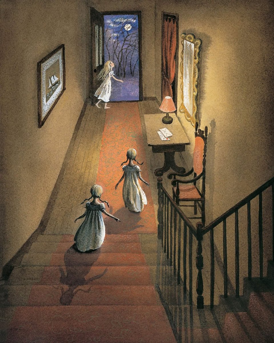 dinamittEros's tweet photo. Barbara Cooney. 1917-2000. Ilustración para Cuando el cielo es como un encaje, de Elinor Lander Horwitz. 1975 https://t.co/gKYzeyT70h