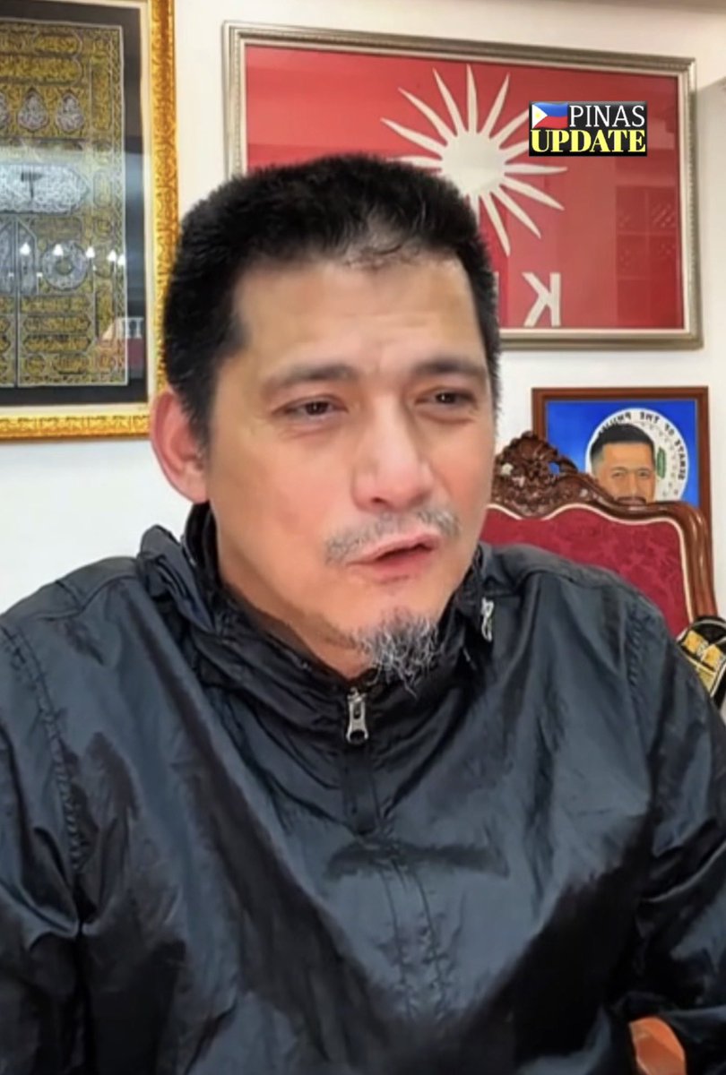 jesusfalcis's tweet photo. 🚨 Reporter: “Susuportahan nyo si VP Sara sa 2028. Papano pa kayo hahatol sa impeachment? Automatic acquittal?”

❌ Robin Padilla: "Ang loyalty ko wala kay VP. Hindi ako neutral. Hindi po ako biased."

✅ Hindi neutral = biased. Hindi biased = neutral.

Robobin strikes again!

😂 https://t.co/ARvrU2qi99