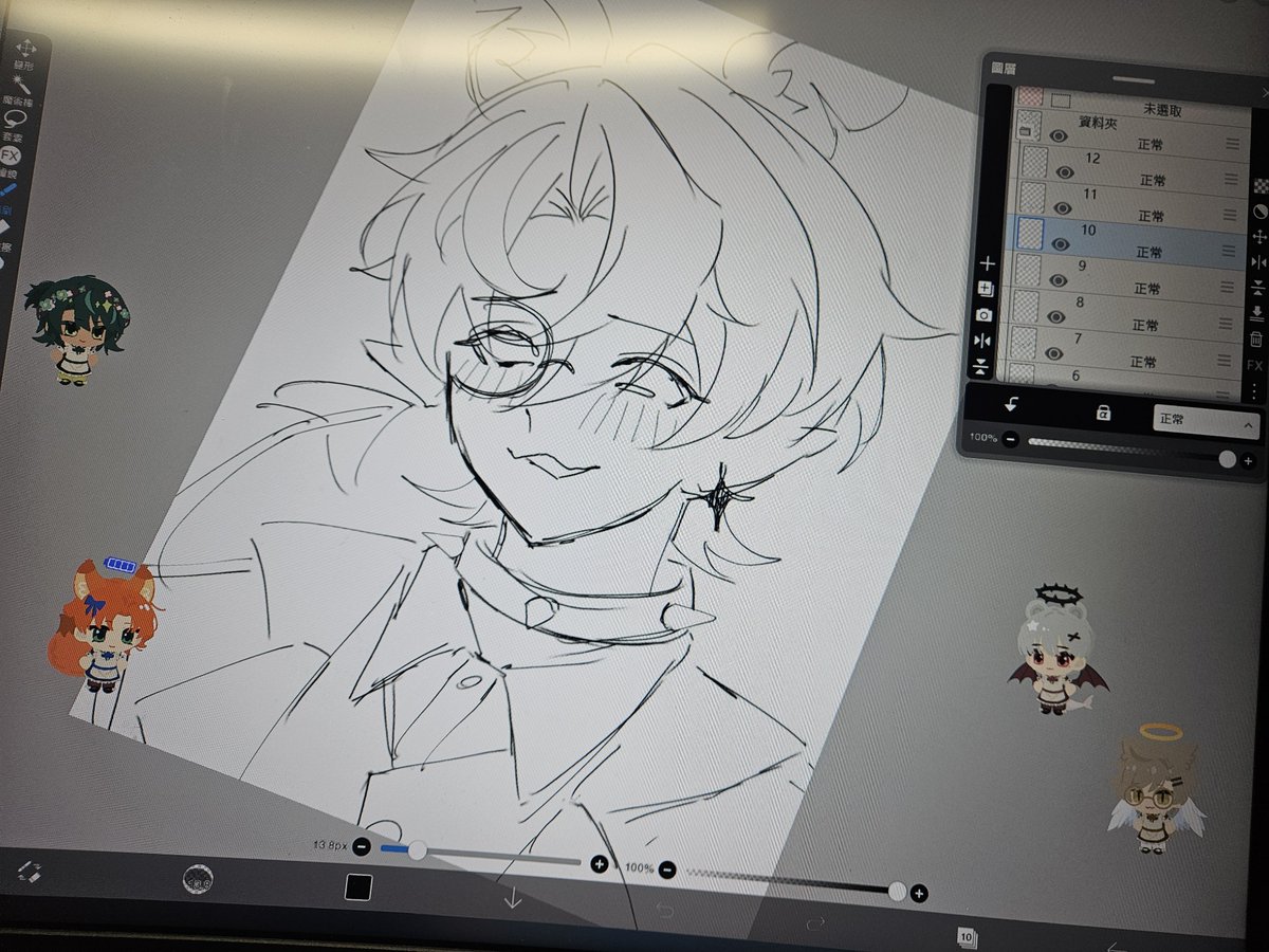 koorikumo's tweet photo. 阿蝠wip
丟個草稿 成圖可能要等一個月🗣️💥
#CetroArt https://t.co/srB4IRw0OA