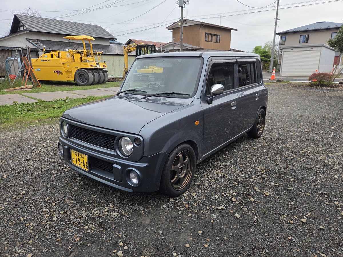 amesan3100's tweet photo. ラパンのホイール変えた
そこそこツラが出てて良き https://t.co/RXO0AKjrhO