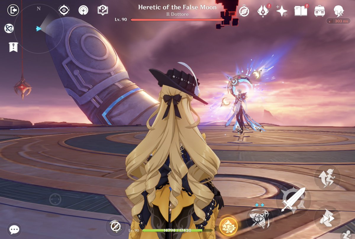 everdazen's tweet photo. Can Navia solo fight the doctor with her aura? Yes she can. https://t.co/oG4iKOHgJh
