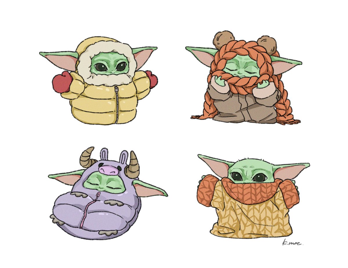 K_MOE_97's tweet photo. ☃️🧶❄️#Grogu https://t.co/qkodtVH16v