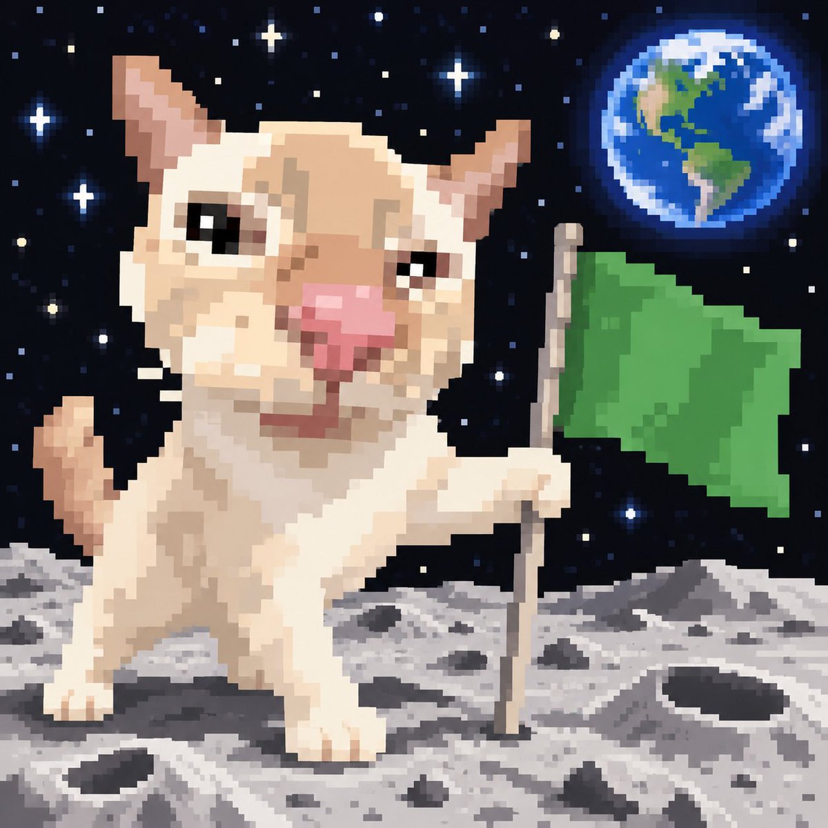 cutecat_sol_'s tweet photo. first cat on the moon.

you know the drill. https://t.co/JiXXaqjmxe
