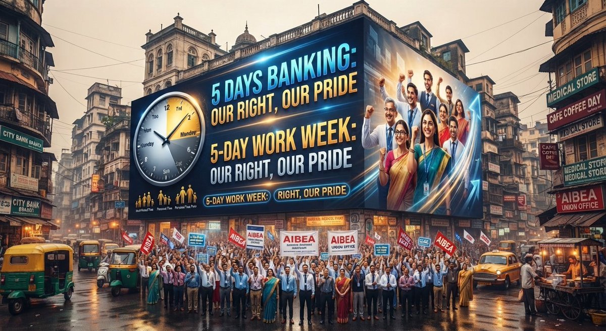 jarunkarthi's tweet photo. #5DaysBankingNow https://t.co/459o4SNRQR