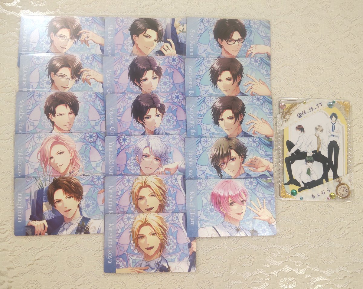 66_SS_TT's tweet photo. 【交換】スタマイ スタンドマイヒーローズ 10周年 10th Anniversary 特典　後半

譲：夏目、渡辺、由井、今大路、新堂、宮瀬、カナメ、桐嶋、瀬尾、早乙女、宝生、可愛

求：桧山①〜＞大谷、神楽、槙、京介

🪶Revelコンプ目的
🪶福岡ストア手渡し＞郵送

ご縁があればよろしくお願いします🙇 https://t.co/hyiRmSjogH