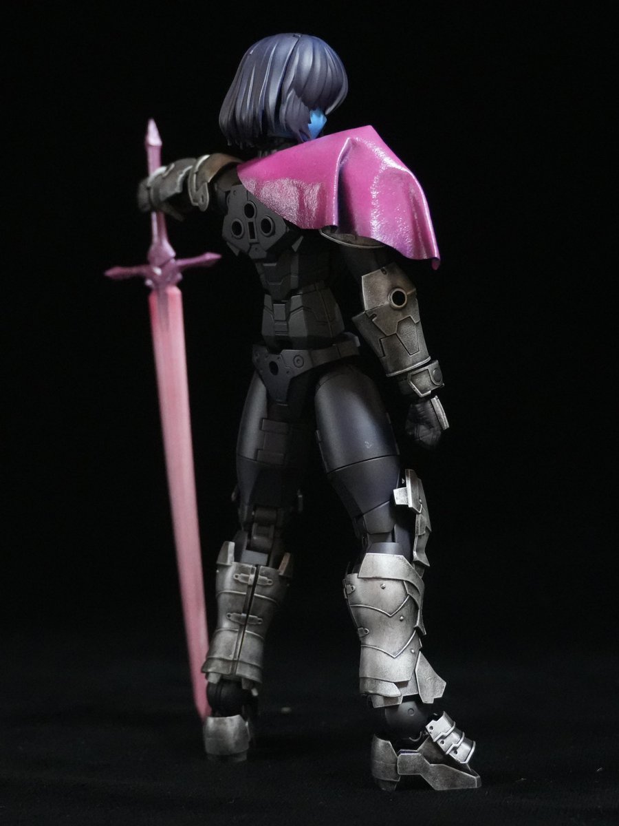 Salty_GUNPLA's tweet photo. 30MF クリス、完成しました！
デルタルーン好きに是非見て欲しいです！！
#30MF #30ML
#デルタルーン #deltaruneㅤㅤㅤ https://t.co/DlCVM79aR5