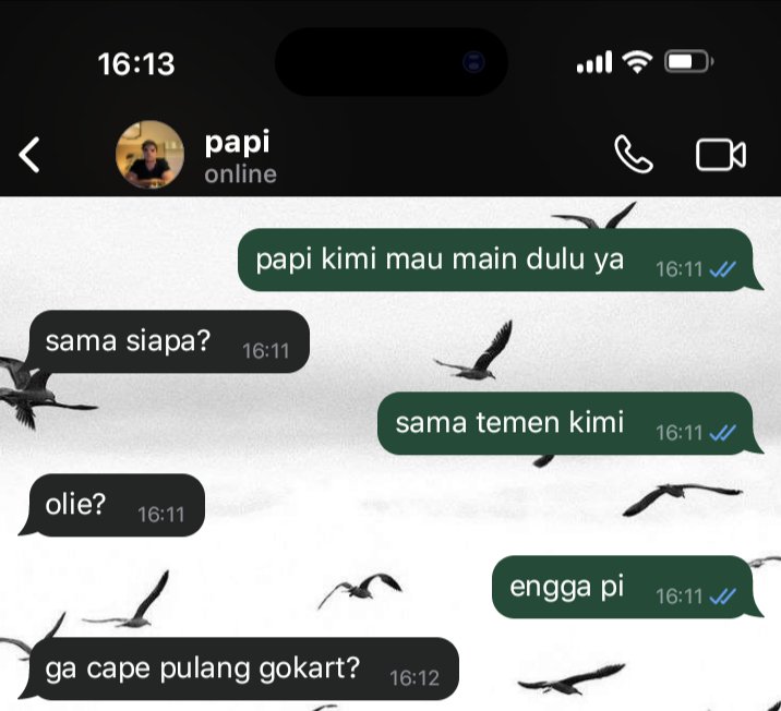RRerel53206's tweet photo. #bearnelli — WHAT IF, Olie tidak di restuin oleh papi Kimi (Max) dan mereka berjuang mendapatkan restu itu. 
tes ombak udah lama ga post di x https://t.co/uJput60PlZ