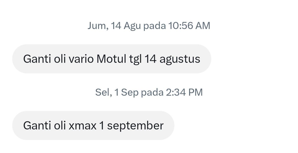 thejurgenholic's tweet photo. NGAPA GANTI OLI MOTOR NOTESNYA DI DM GUA WEEYY 😭😭😭 https://t.co/Pa9LkBXr5V