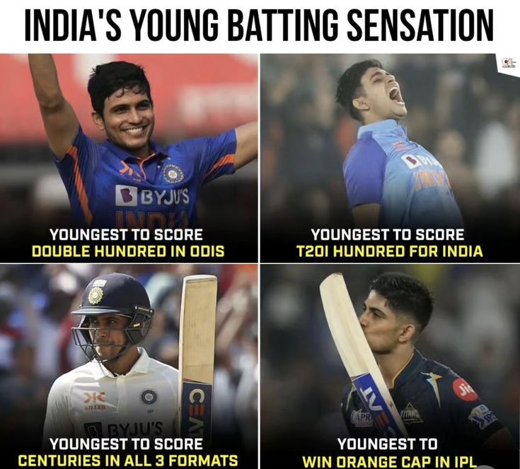 akansha93239's tweet photo. Shubman Gill is the only player to score a century in all three formats of men’s cricket in a single year this decade. 
Pipe down! 🔥 https://t.co/SCykRUEs5H