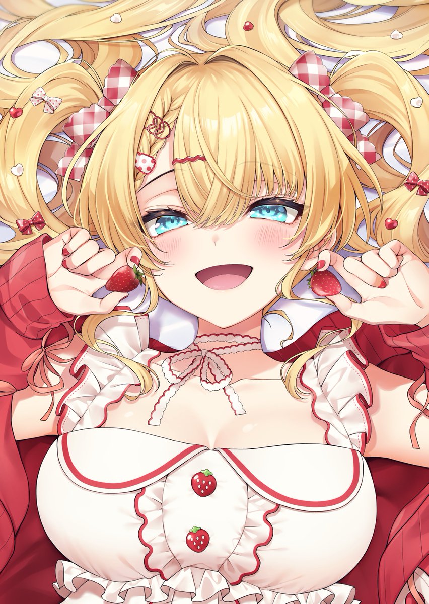 MKN00000000's tweet photo. いちごちゃま🍓🍓
#はあとart https://t.co/HD6bJV893e