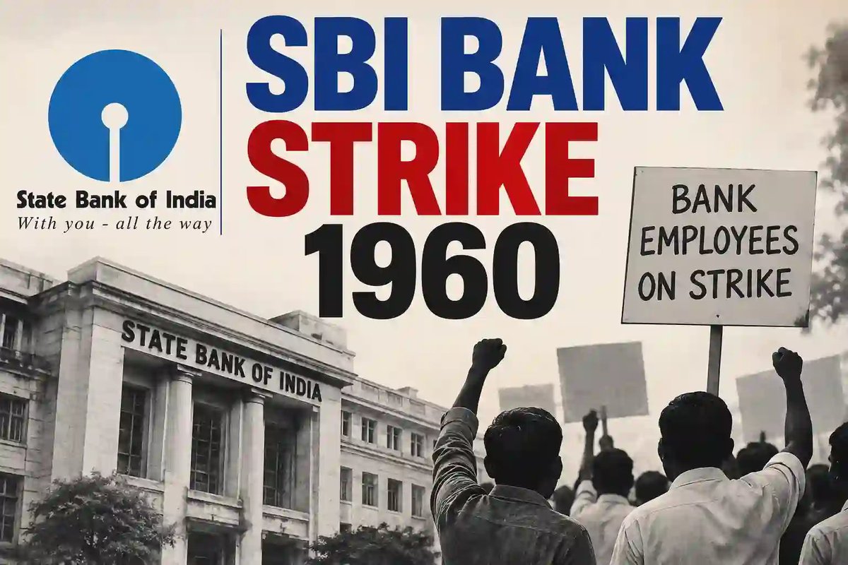 Hellobanker_in's tweet photo. 🚨 SBI Bank Strike 1960

In 1960 SBI Employees announced indefinite strike and the strike continued for 21 days. Employees were demanding better service conditions. Govt was not ready to accept the demand. The strike intensified. The strike became so powerful that Govt was shaken and PM Jawahar lal Nehru had to intervene. PM Nehru directed Finance Minister Morarji Desai to discuss it in cabinet and resolve soon. This strike led to the introduction of Desai Award and Bipartite Settlement System that is used in Banks till now.

https://t.co/1bsSza5J1u