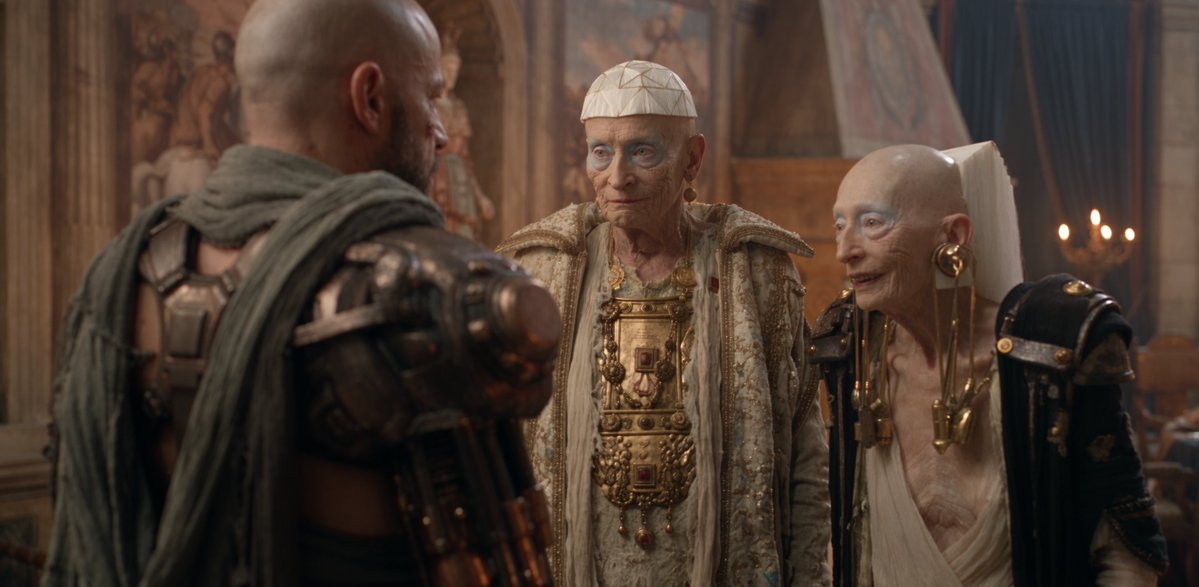 eidryx_x's tweet photo. 3,842 years later, humanity has forgotten what it once built. A mechanical arm is now a sacred relic. Its core is treated as a gift from the gods. When old technology becomes myth, what’s left of civilization?This is my Higgsfield short film, The Last Soul in 3842.#Higgsfield #AIFilm #AIFilmmaking #SciFi