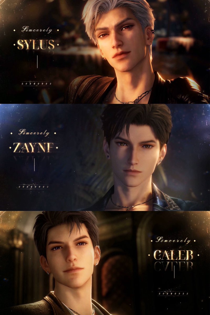 Aeendy_'s tweet photo. #ladstwt, who will be your top 3 in wish pool? I’ll definitely go with 𝘨𝘰𝘰𝘥 𝘨𝘪𝘳𝘭 trio — Zayne / Sylus / Caleb  (¬ᴗ ´¬ ) . + ✦

[ pls interact, I’m in bad shadow ban ] https://t.co/2Cs0hGaW5E