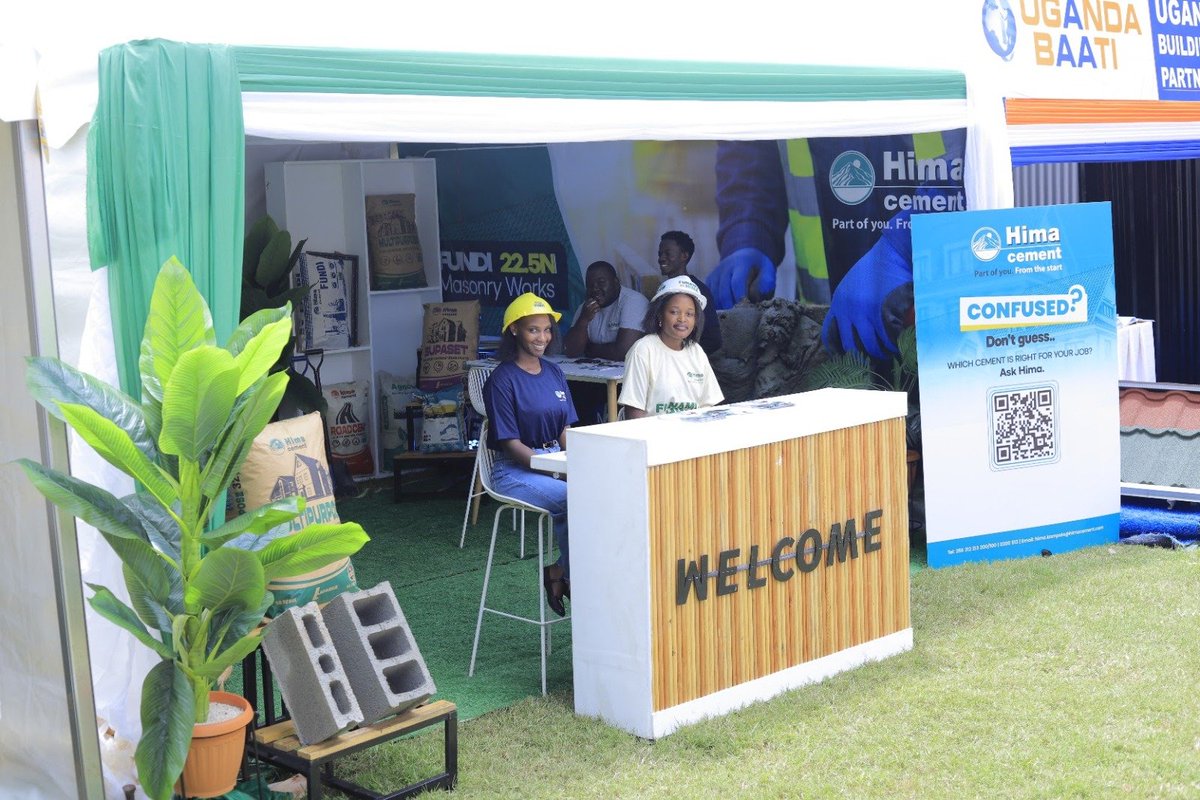 mahoroevelyn01's tweet photo. Hima Cement is connecting, engaging and building stronger partnerships at #CHADA2026. Hon. Amos Lugoloobi visited our tent at Lake Victoria Serena Golf Resort, Kigo. Come discover Hima’s solutions #HimaCement https://t.co/2QMy4aOMw8