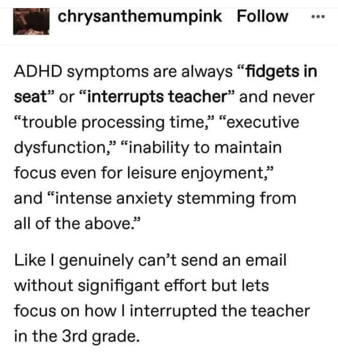 ADHDForReal's tweet photo. https://t.co/ZeFJfoTpdH